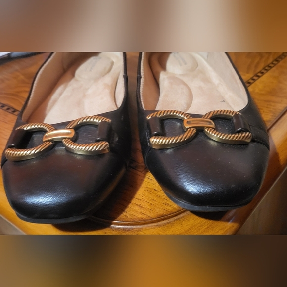 Giani Bernini Women's Brookee Memory Foam Ballets Black Embellished Size 7 - Picture 9 of 10